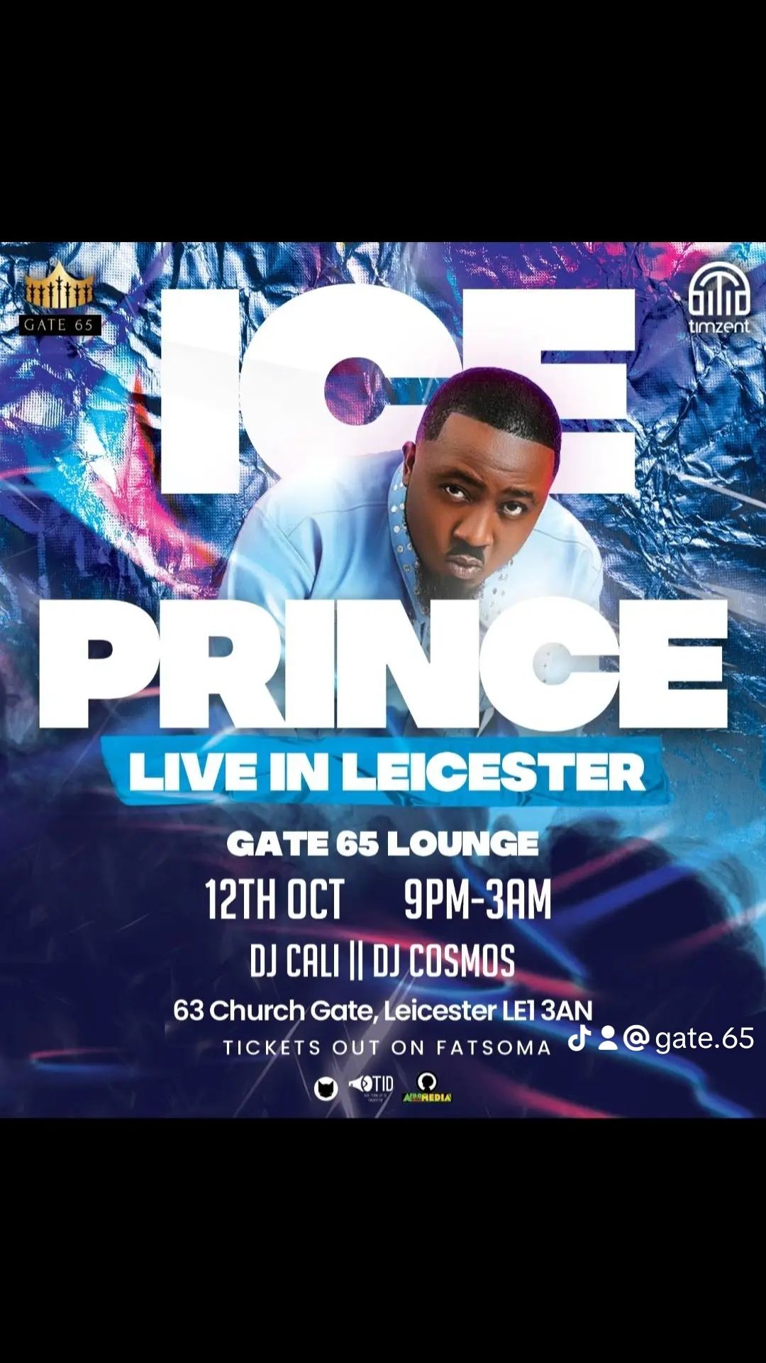 ICE PRINCE LIVE IN LEICESTER 