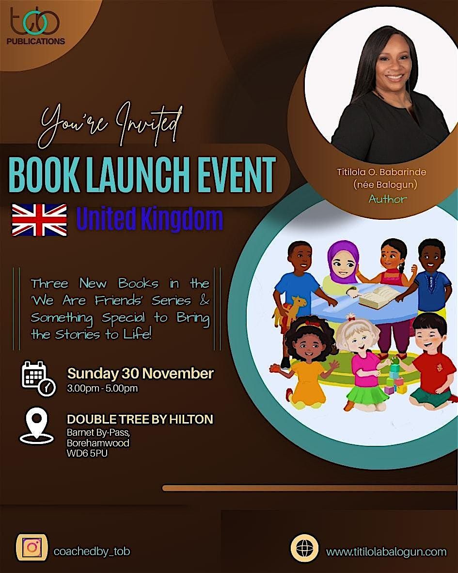 UK Book Launch Event