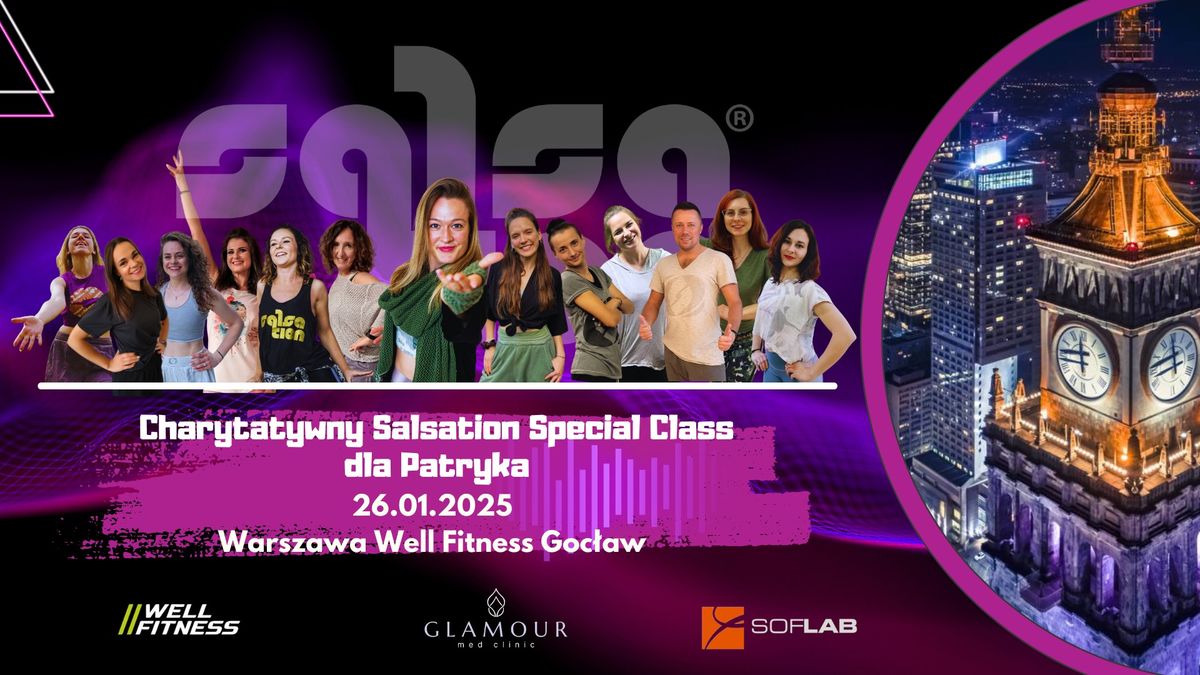 Charytatywny Salsation Special Class dla Patryka