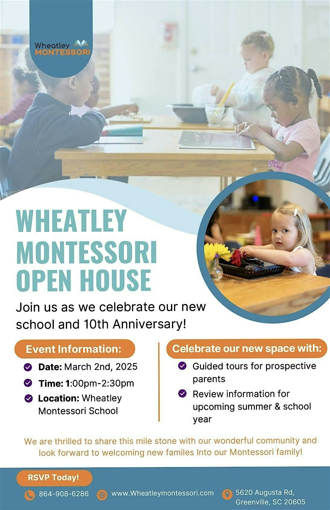 Wheatley Montessori Open House & Ribbon Cutting Ceremony