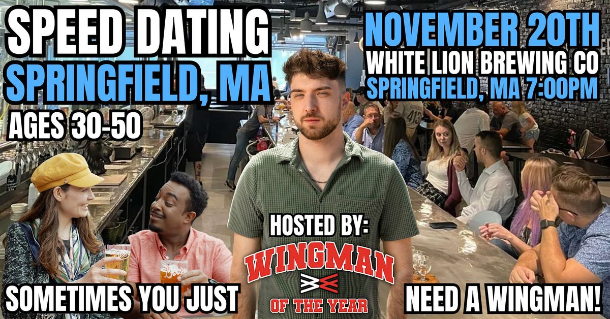 Speed Dating With Wingman Of The Year: Springfield, MA