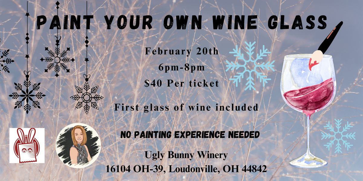 Paint Your Own Wine Glass