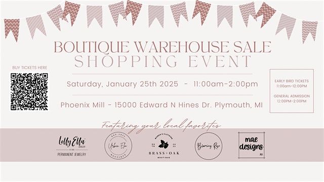 3rd Boutique Warehouse Sale: Ultimate Shopping Experience, 5 Fab Boutiques