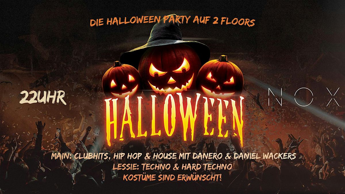 Halloween im NOX - Die Party auf 2 Floors