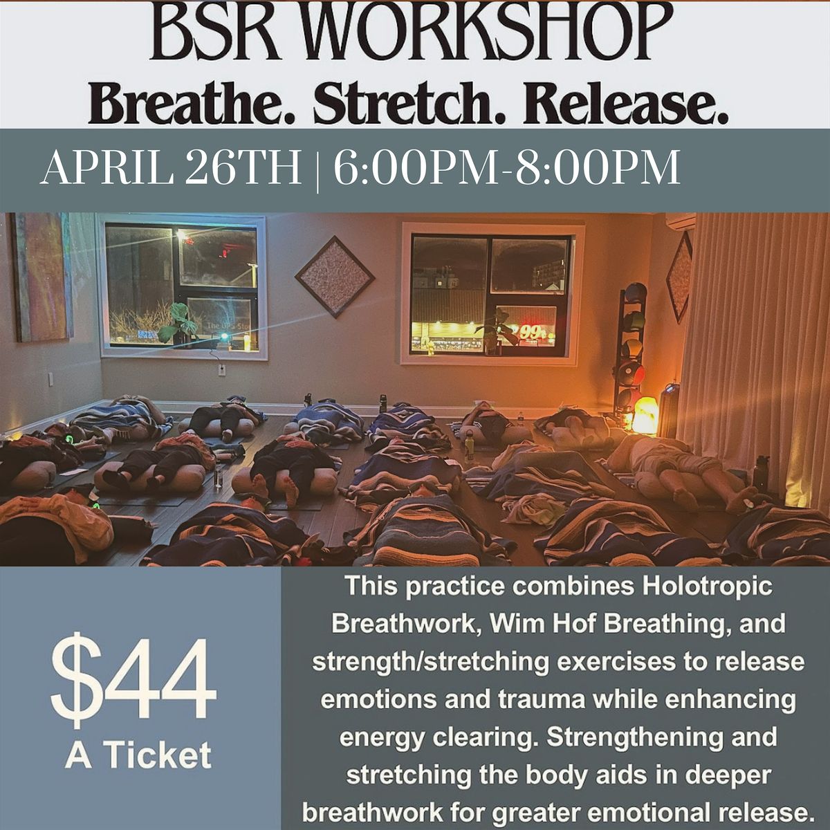 BSR: Breathe, Stretch & Release with Rich Mancuso