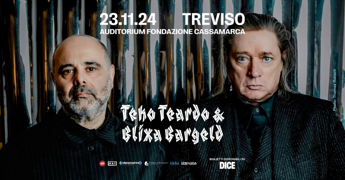 Teho Teardo & Blixa Bargeld live \u2022 Treviso