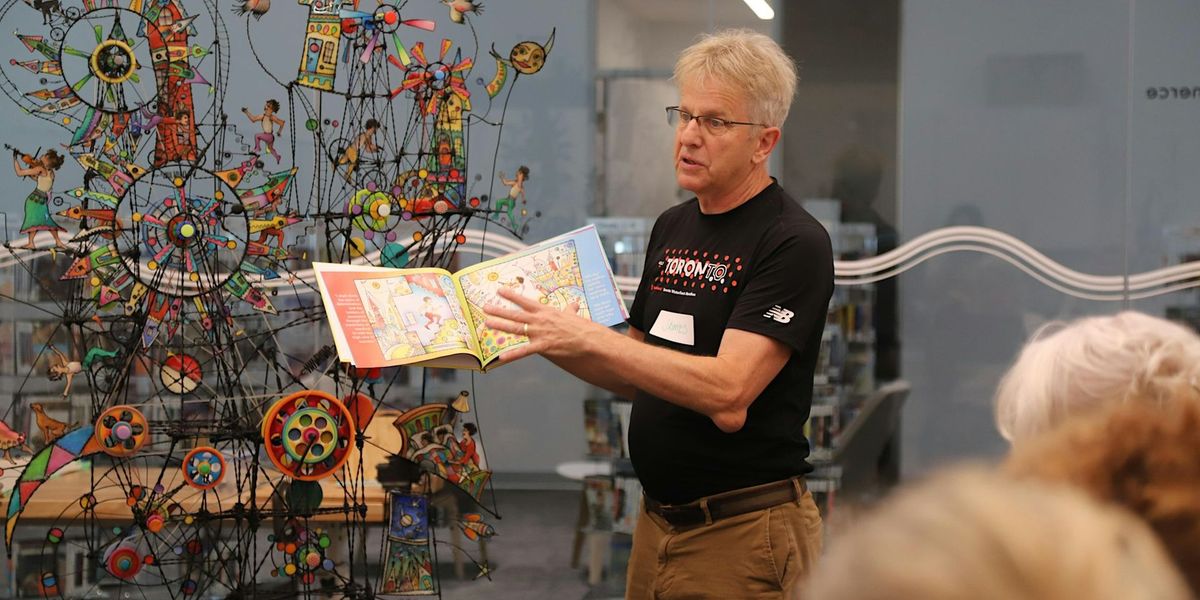 Woven Word Symposium: Meet the Author James Paterson for Adult Storytime