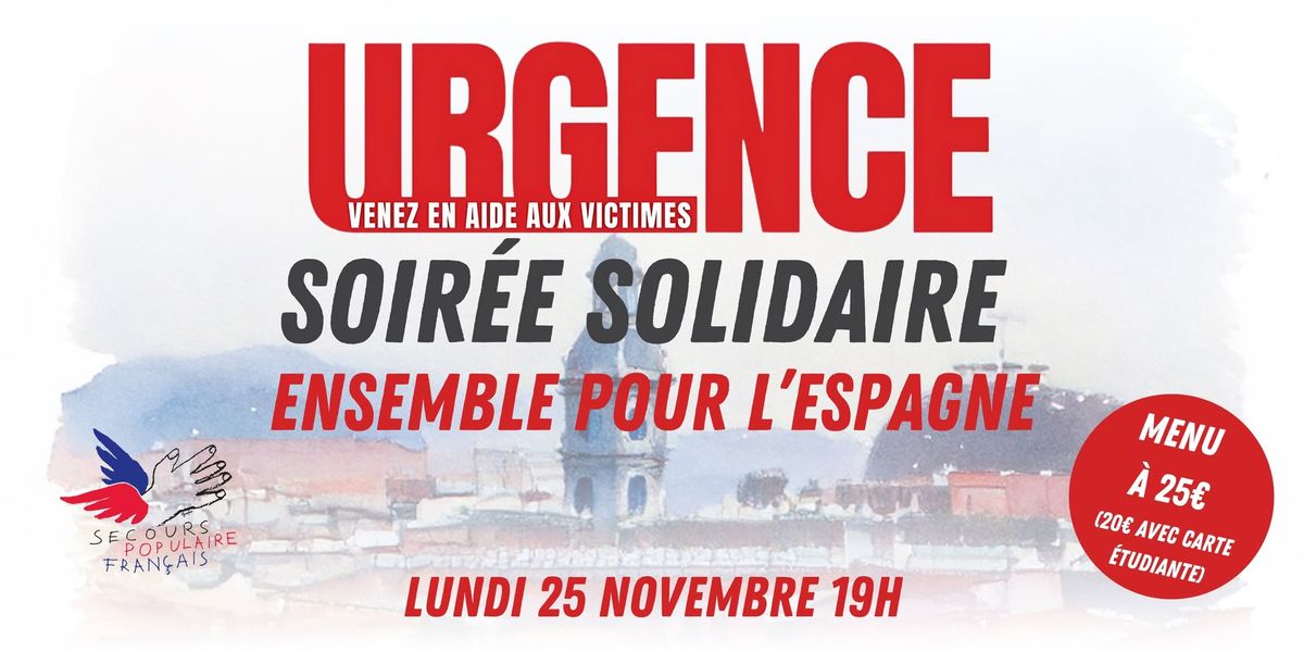 Soir\u00e9e Solidaire - Secours Populaire Fran\u00e7ais