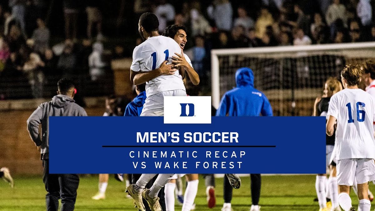 Wake Forest Demon Deacons at Duke Blue Devils Mens Soccer