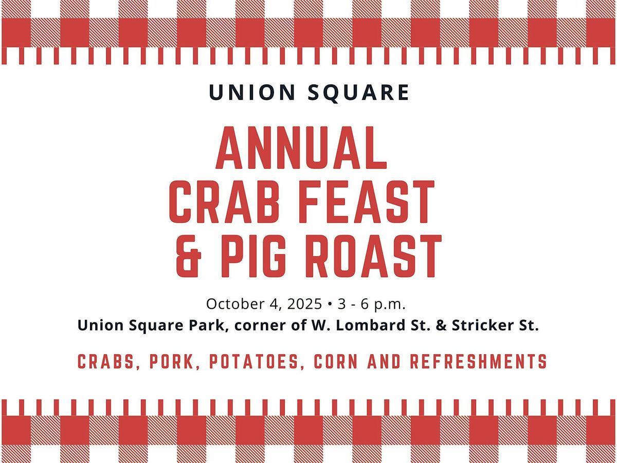 Union Square Crab Feast & Pig Roast Fundraiser