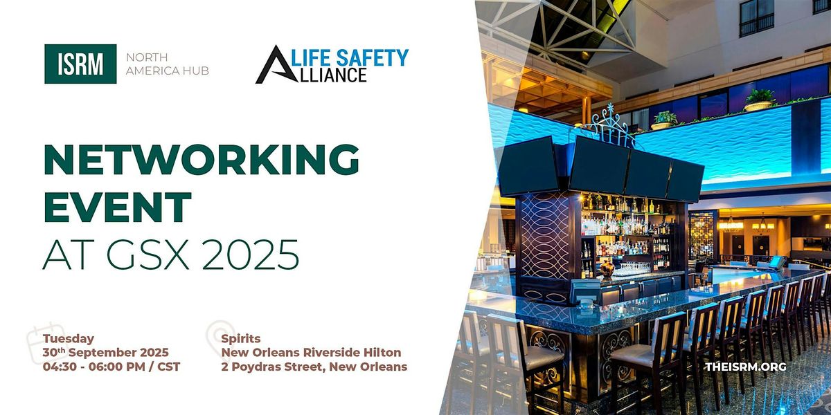 ISRM Networking Event