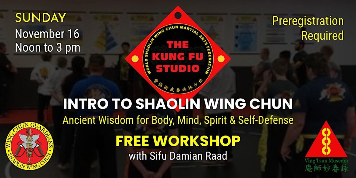 Intro to Shaolin Wing Chun