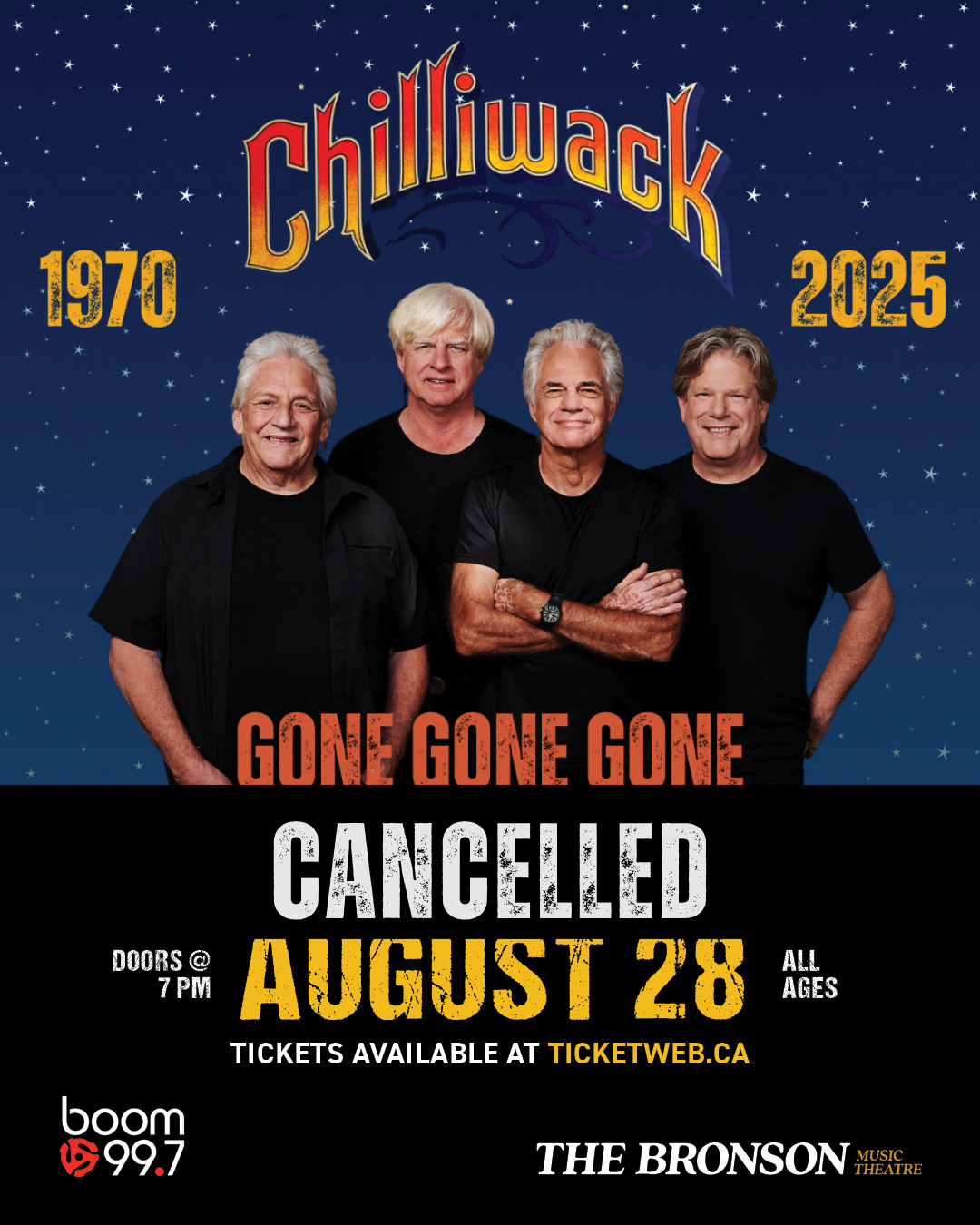 Chilliwack at Casino Nova Scotia