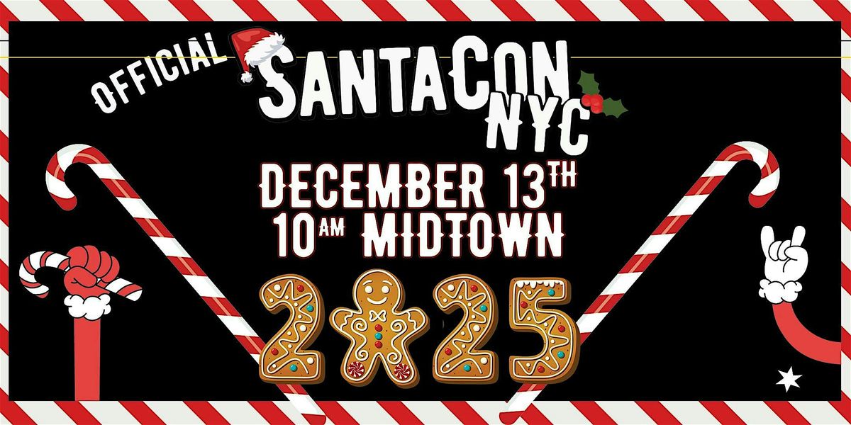 SantaCon 2025 : NYC  \u2726OFFICIAL\u2726  New York City