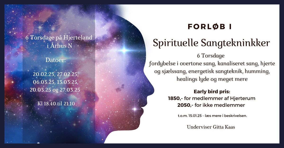 Forl\u00f8b i Spirituelle Sangteknikker 