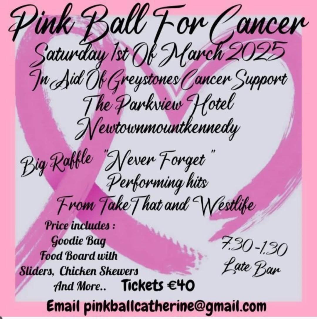 Our Pink Ball For Cancer