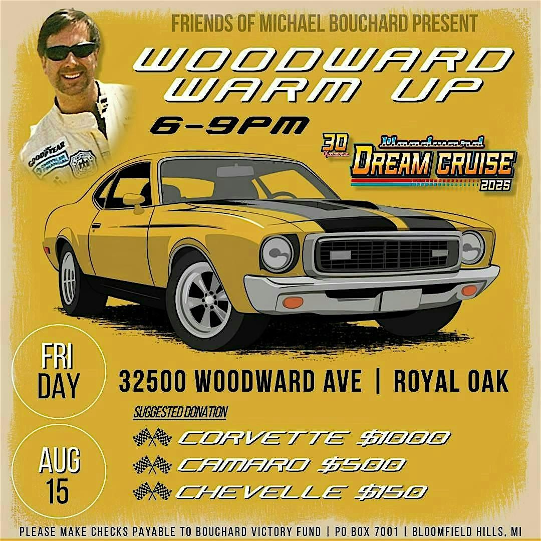 Sheriff Bouchard's Woodward Warm Up