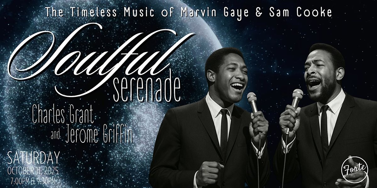 A Soulful Serenade: The Timeless Music of Marvin Gaye & Sam Cooke | 7pm