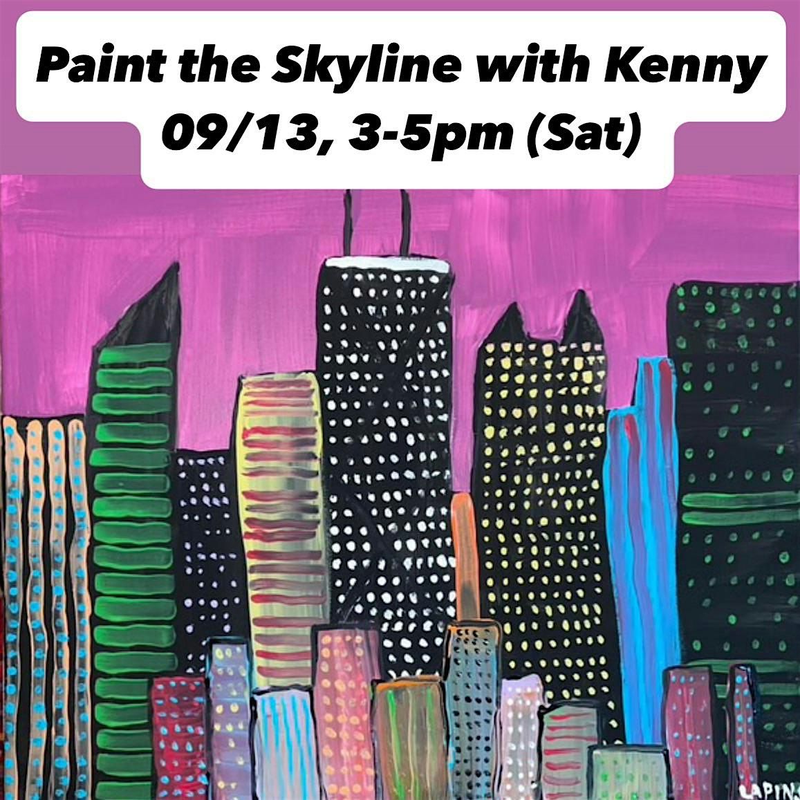 Paint the Chicago Skyline with Kenny
