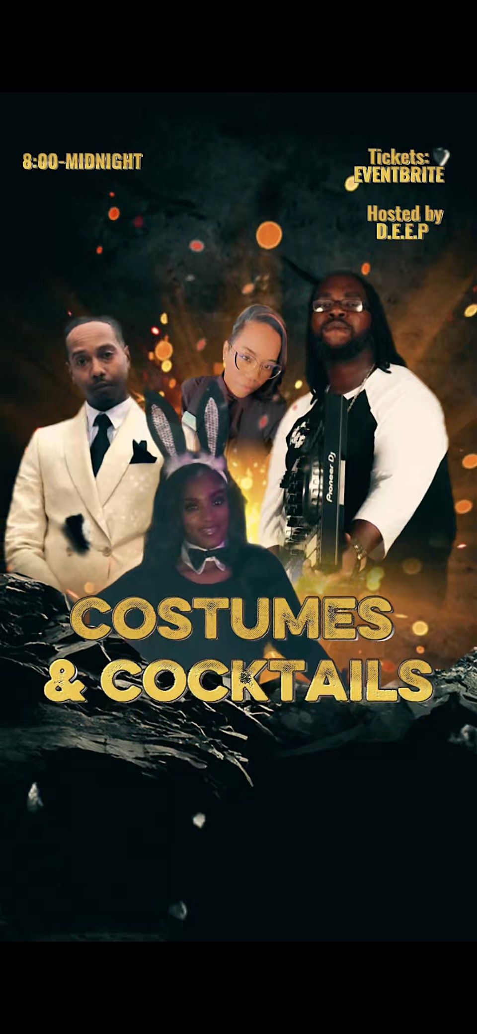 Costumes and Cocktails (D.E.E.P.  Event) (30+)