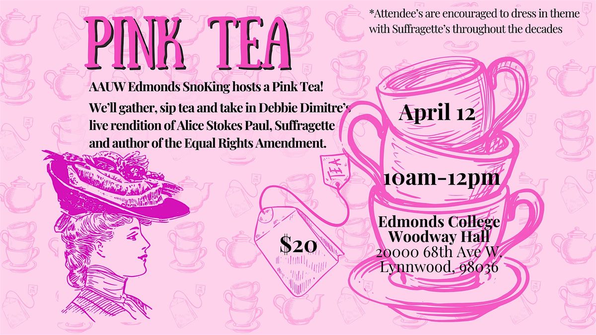 Pink Tea with AAUW