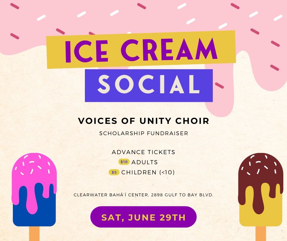 Ice Cream Social Scholarship Fundraiser