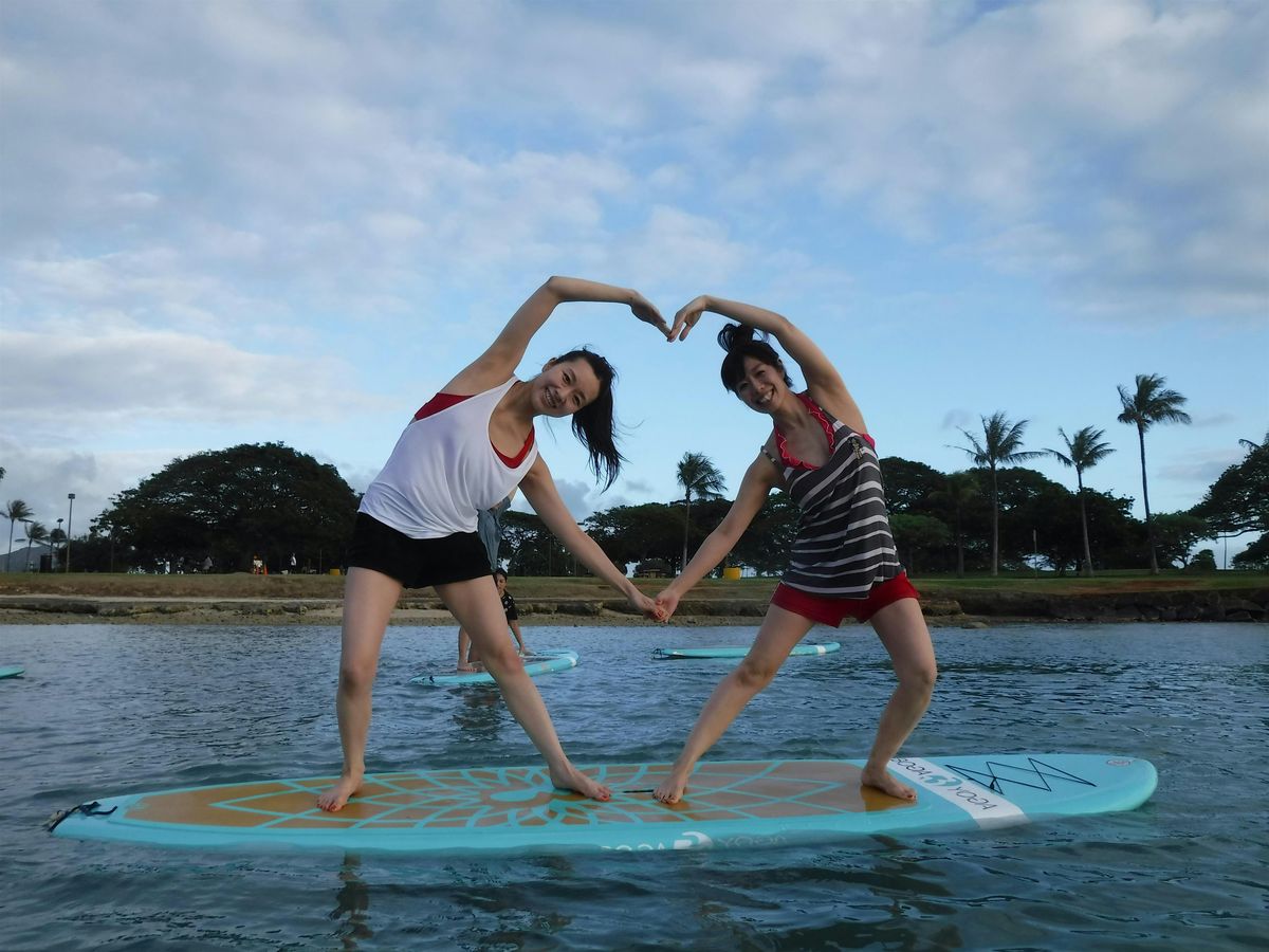 Valentines Couples SUP Yoga