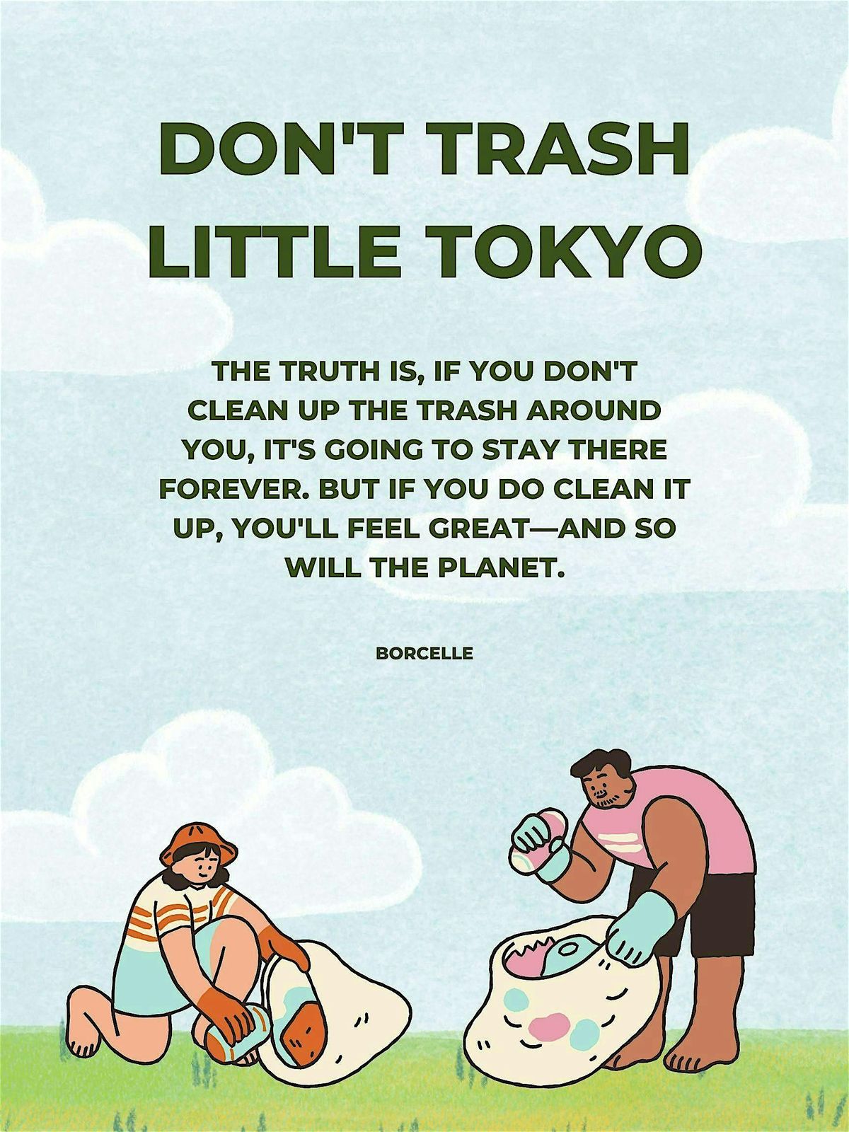September Little Tokyo Community Clean Up