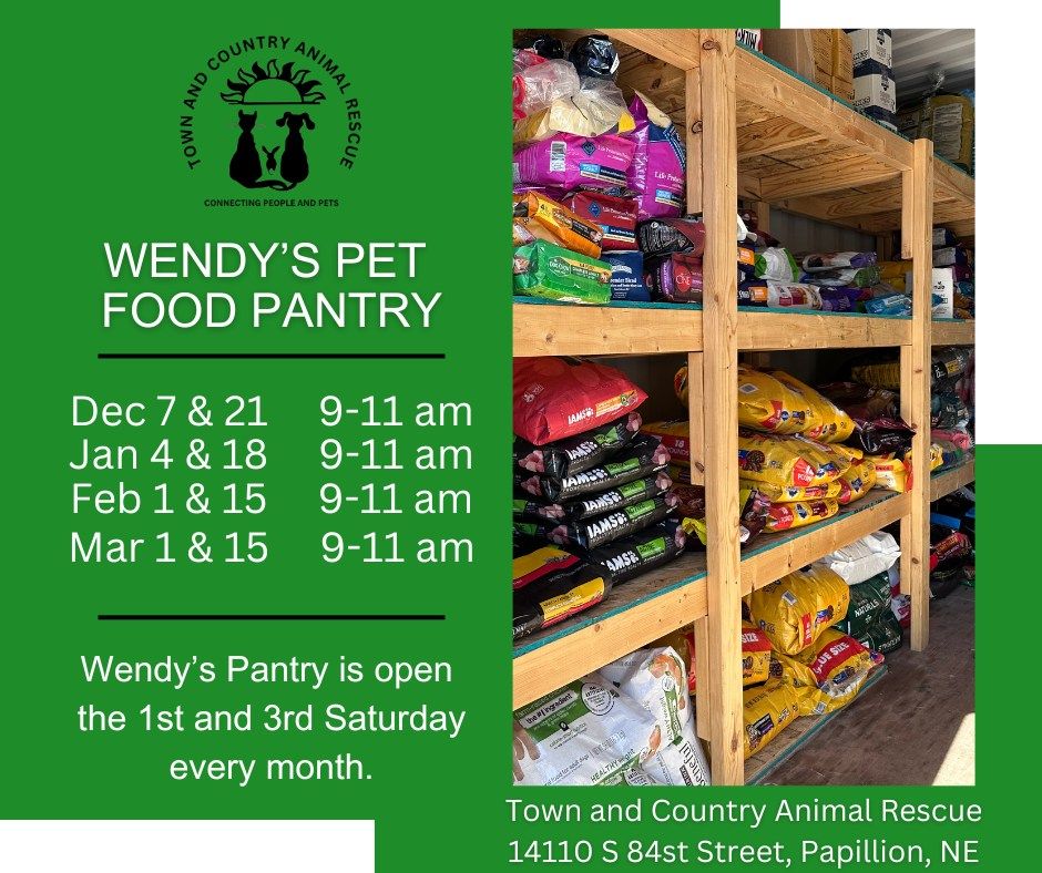 Wendy's Pet Food Pantry