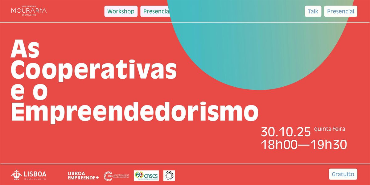 Talk "As cooperativas e o empreendedorismo"