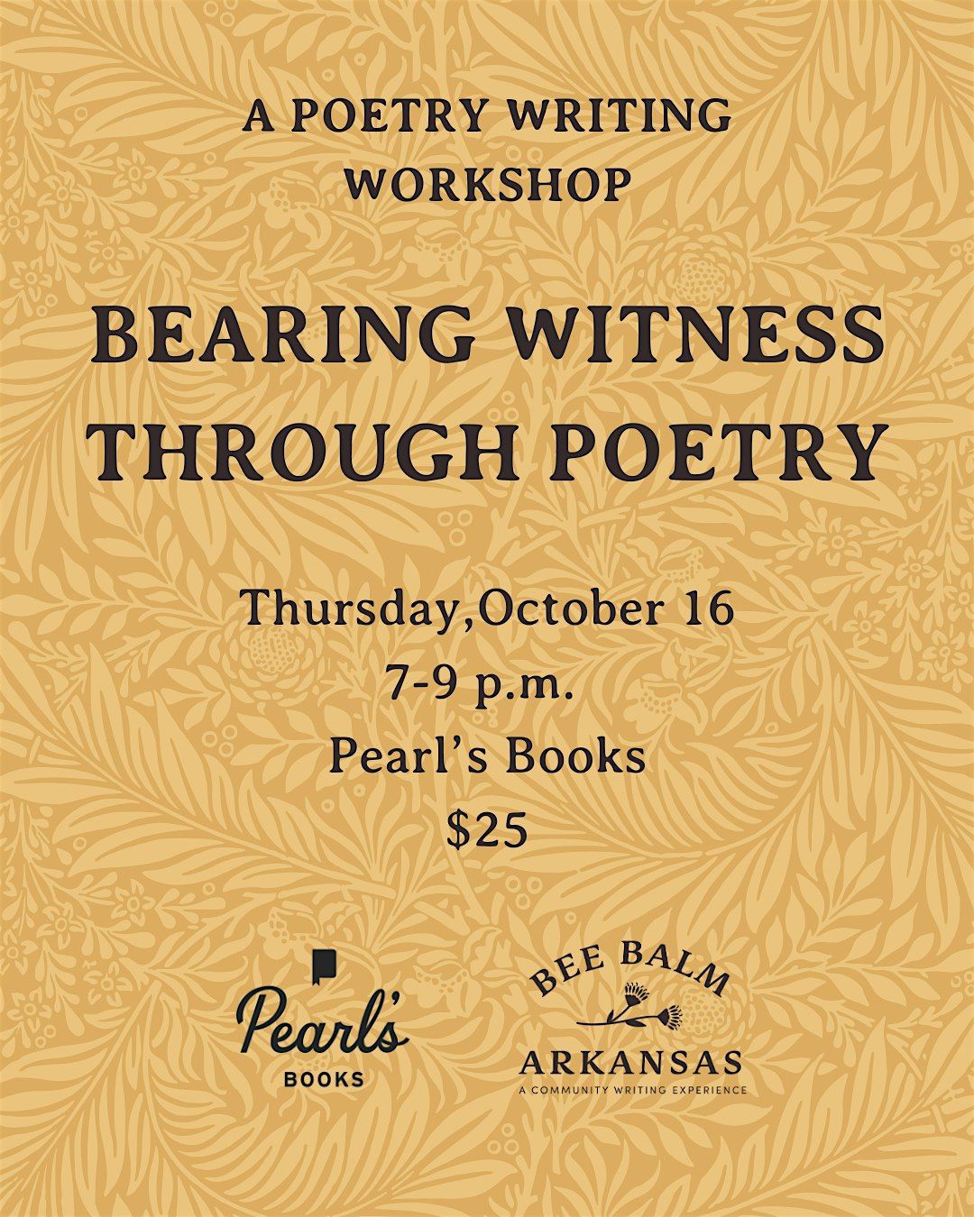 A Poetry Workshop with Julia Kolchinsky: Bearing Witness Through Poetry