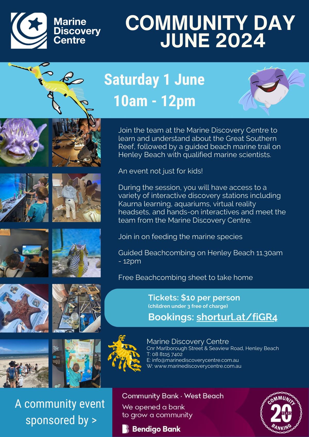 Community Day at the Marine Discovery Centre