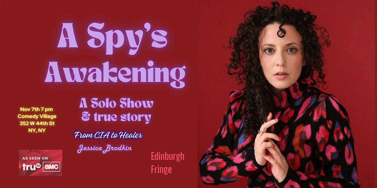 Comedy Solo Show - Spying and Healing