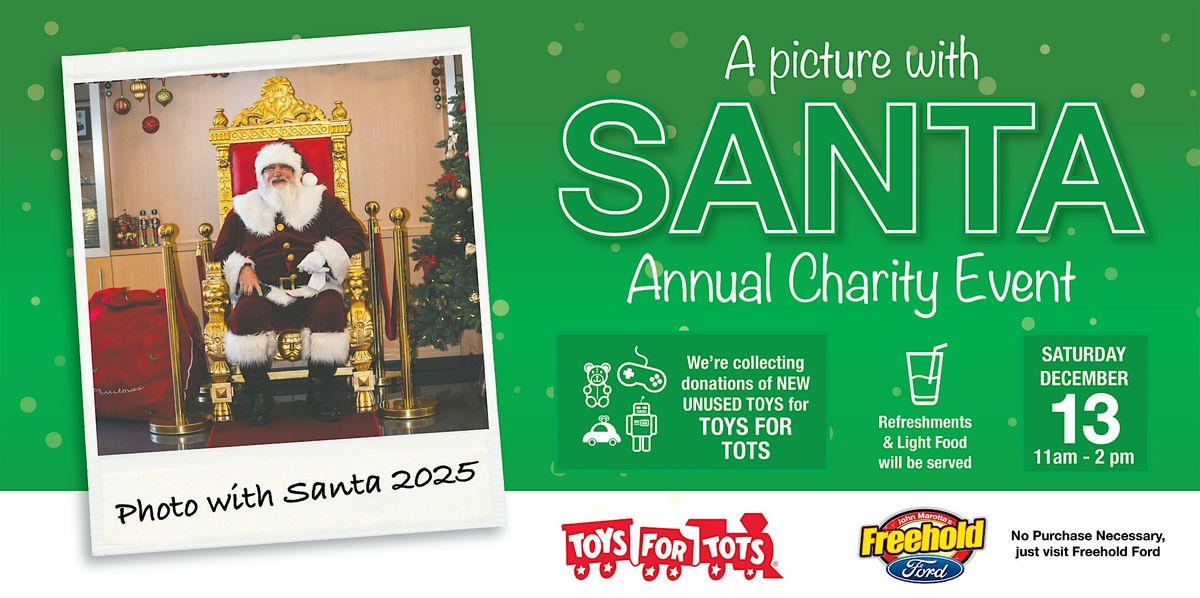 Freehold Ford Annual Santa Charity Event