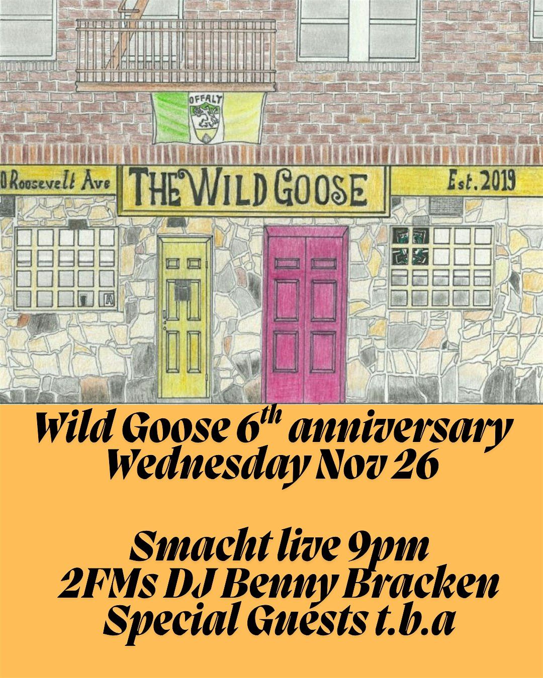 Wild Goose 6th Anniversary Bash!
