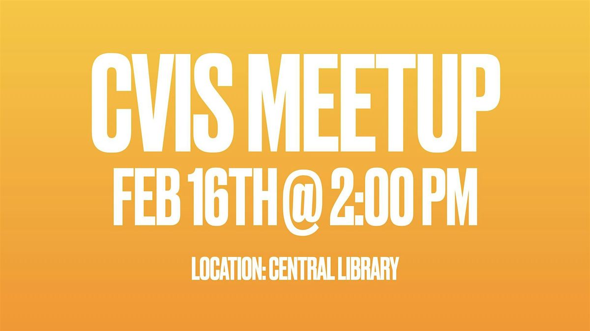 Cville Visual Storytellers - February Meeting 2025