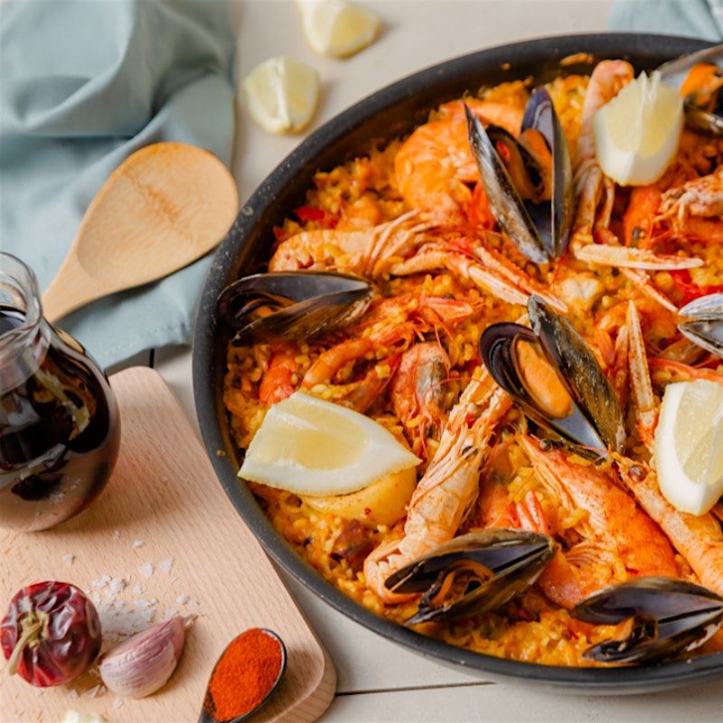 In-Person Class:  Authentic Spanish Paella (DC)