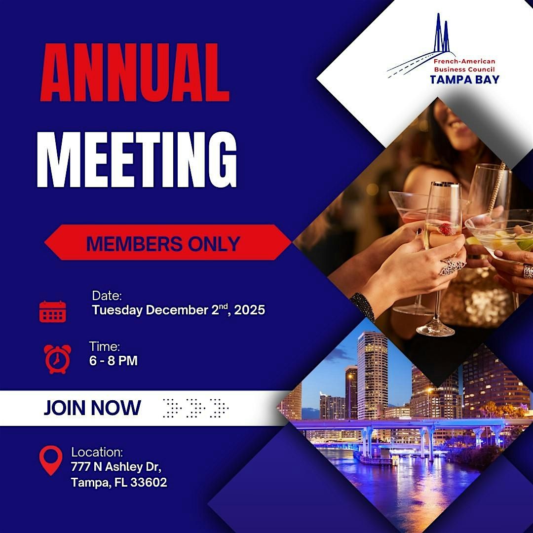 Annual Members Meeting (Members Only)