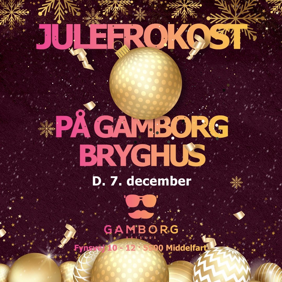 F\u00e6lles Julefrokost p\u00e5 Gamborg Bryghus