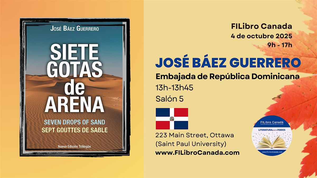 "Siete Gotas de Arena" de Jos\u00e9 B\u00e1ez Guerrero
