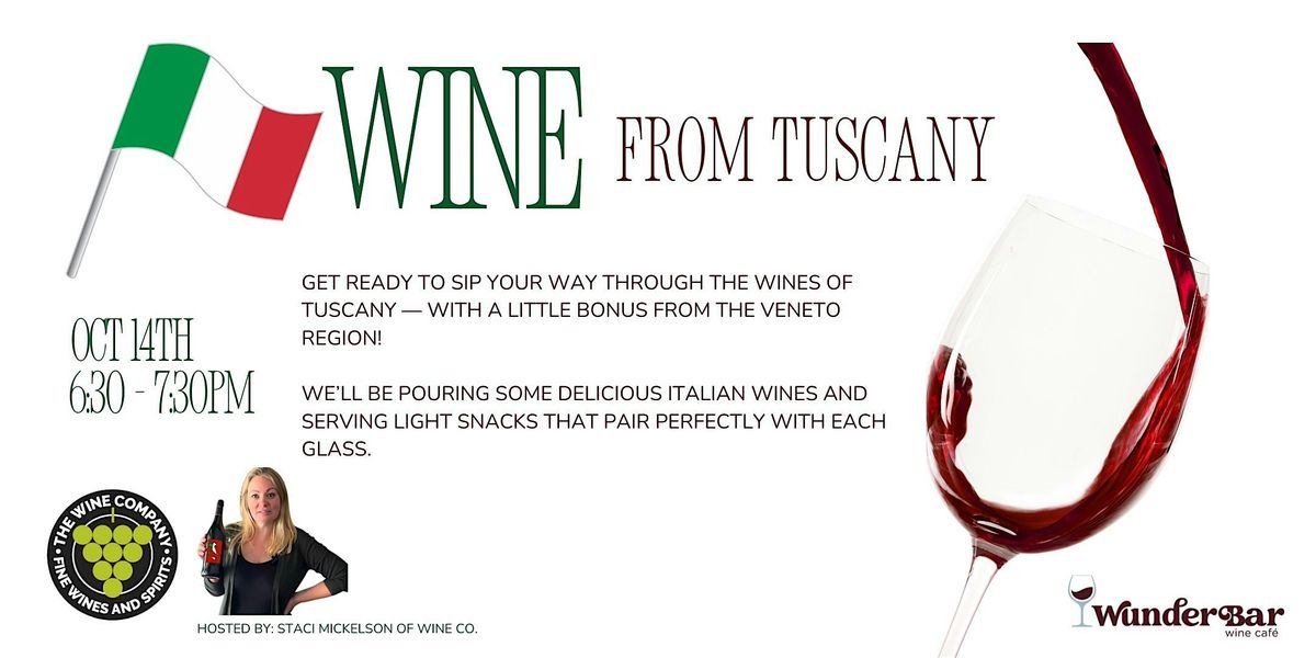 Wines from Tuscany