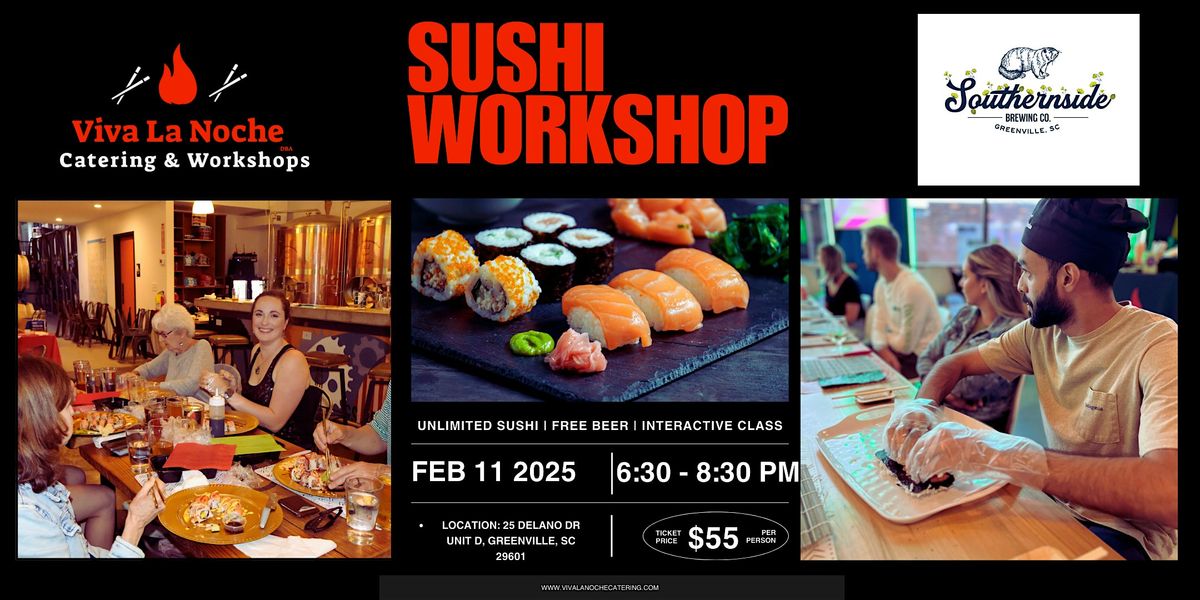 Sushi Workshop Southernside Brewing Co