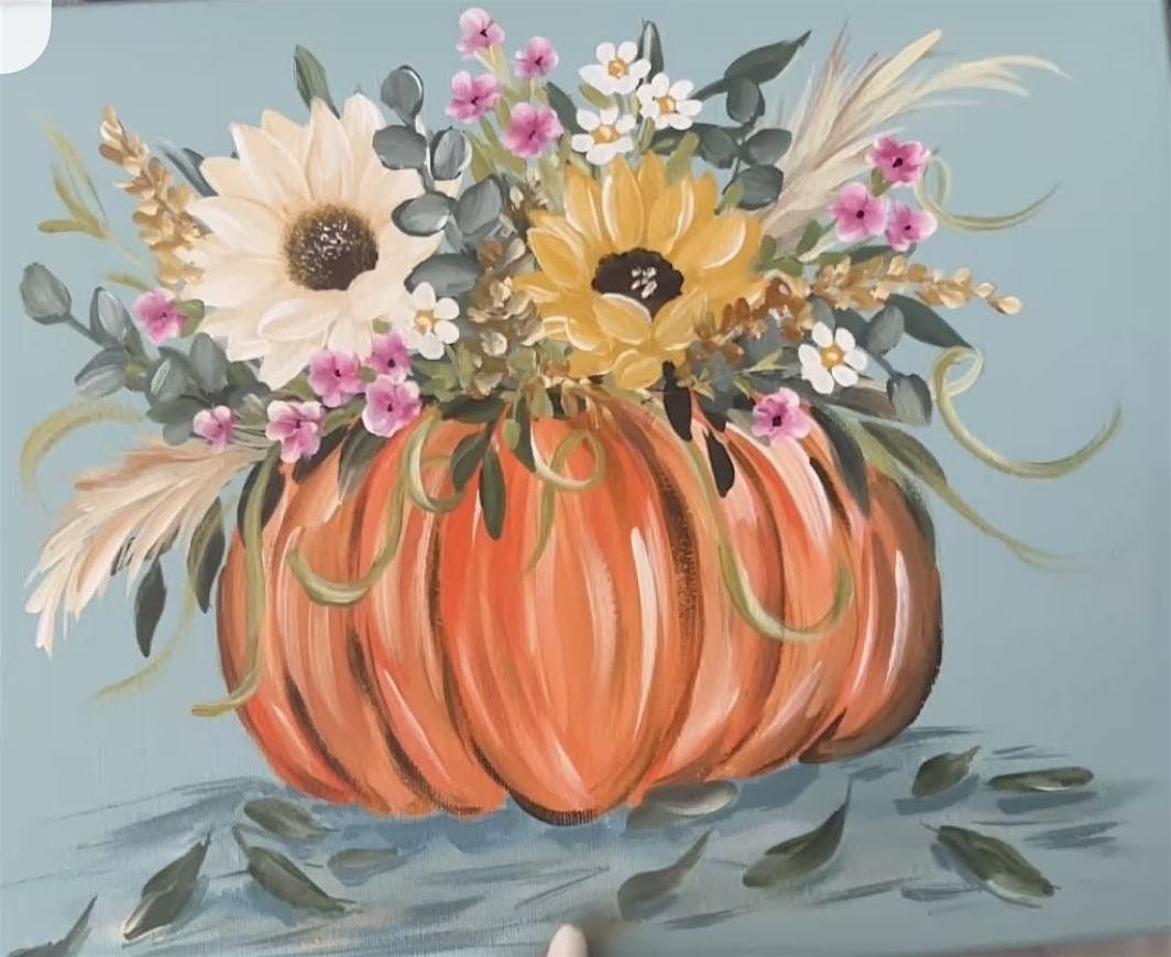Fall Pumpkin Masterpieces - Paint and sip