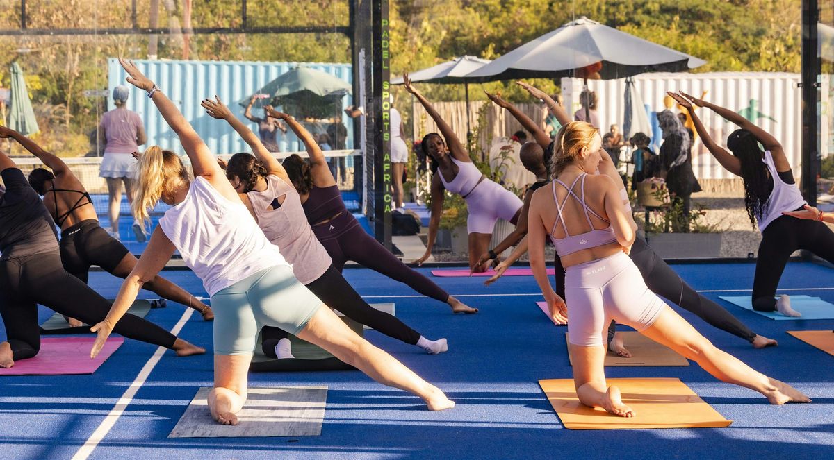 Pilates With Renata at the Tennis Court!