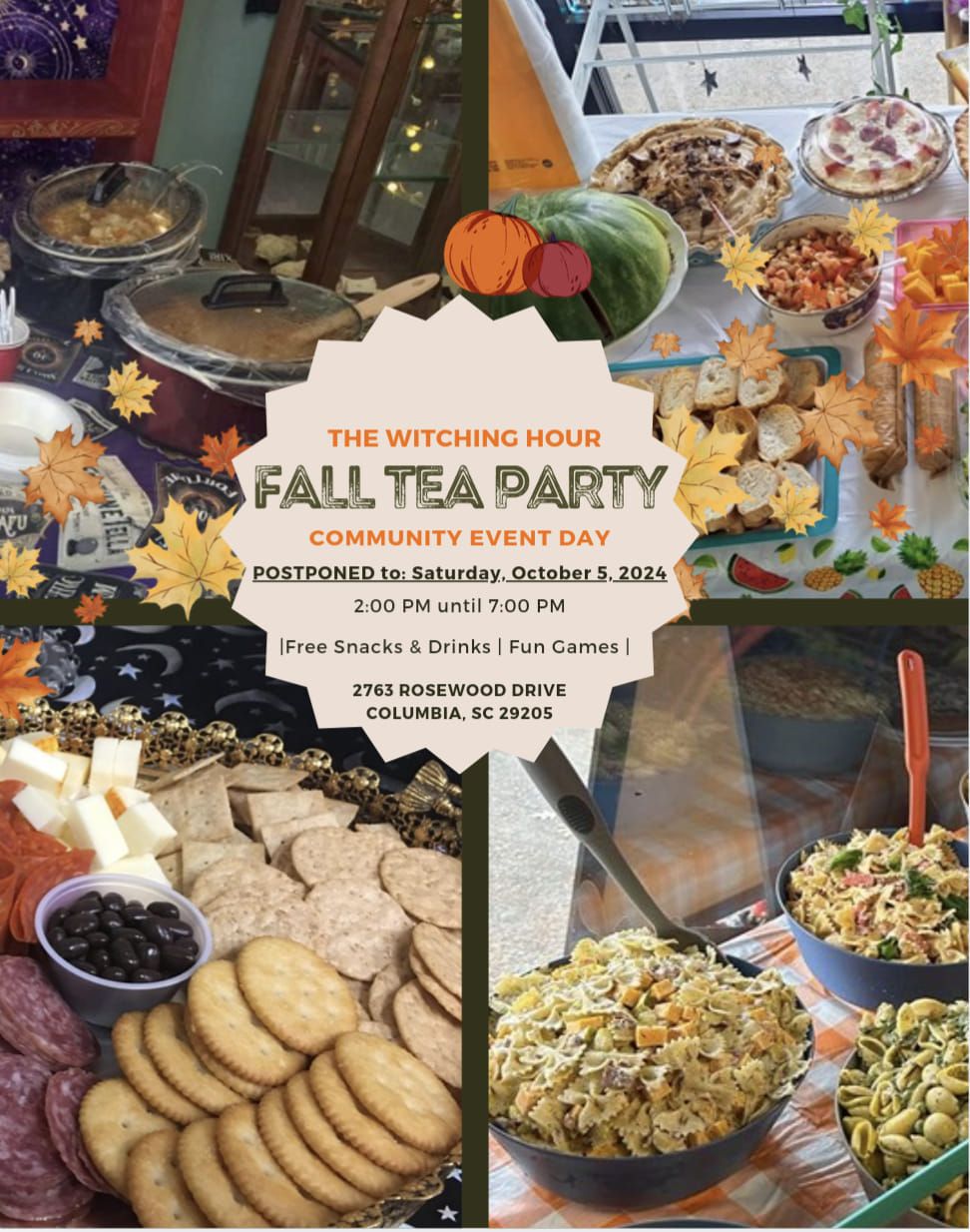 Fall Tea Party @ The Witching Hour