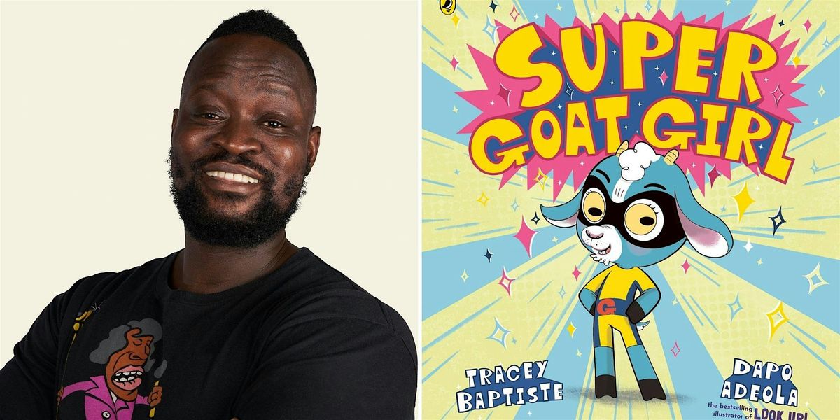 Illustration and superhero workshop with Dapo Adeola