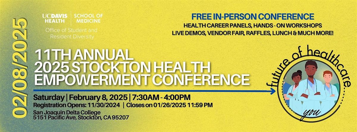 11th Annual Stockton Health Empowerment Conference 2025