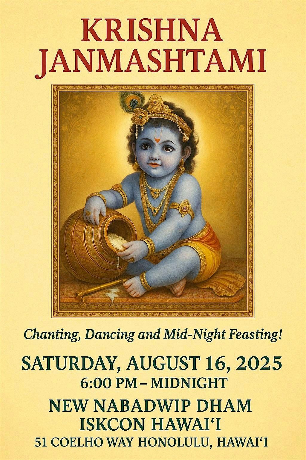 BHAKTI FESTIVAL: KRISHNA JANMASHTAMI FESTIVAL! LIVE