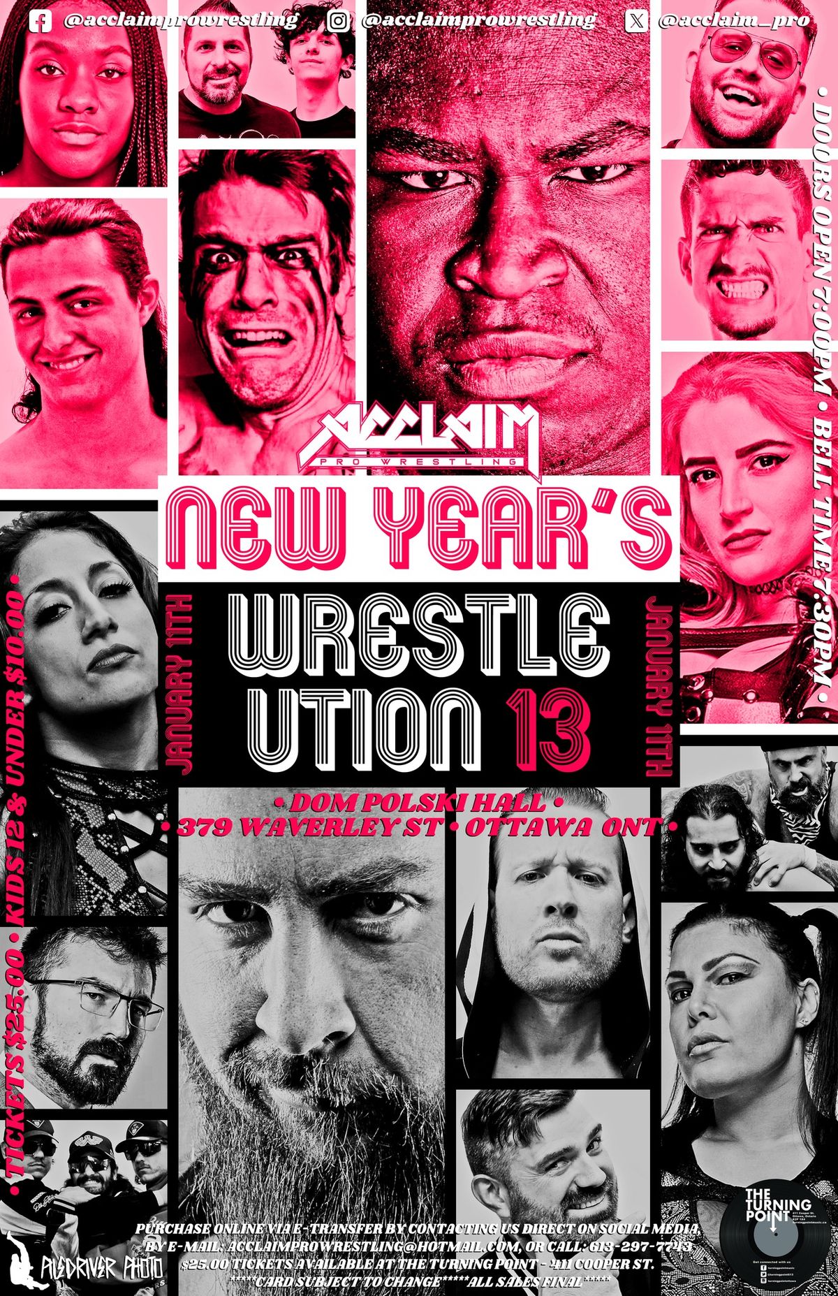 Acclaim Pro Wrestling presents: New Year's Wrestle-ution 13