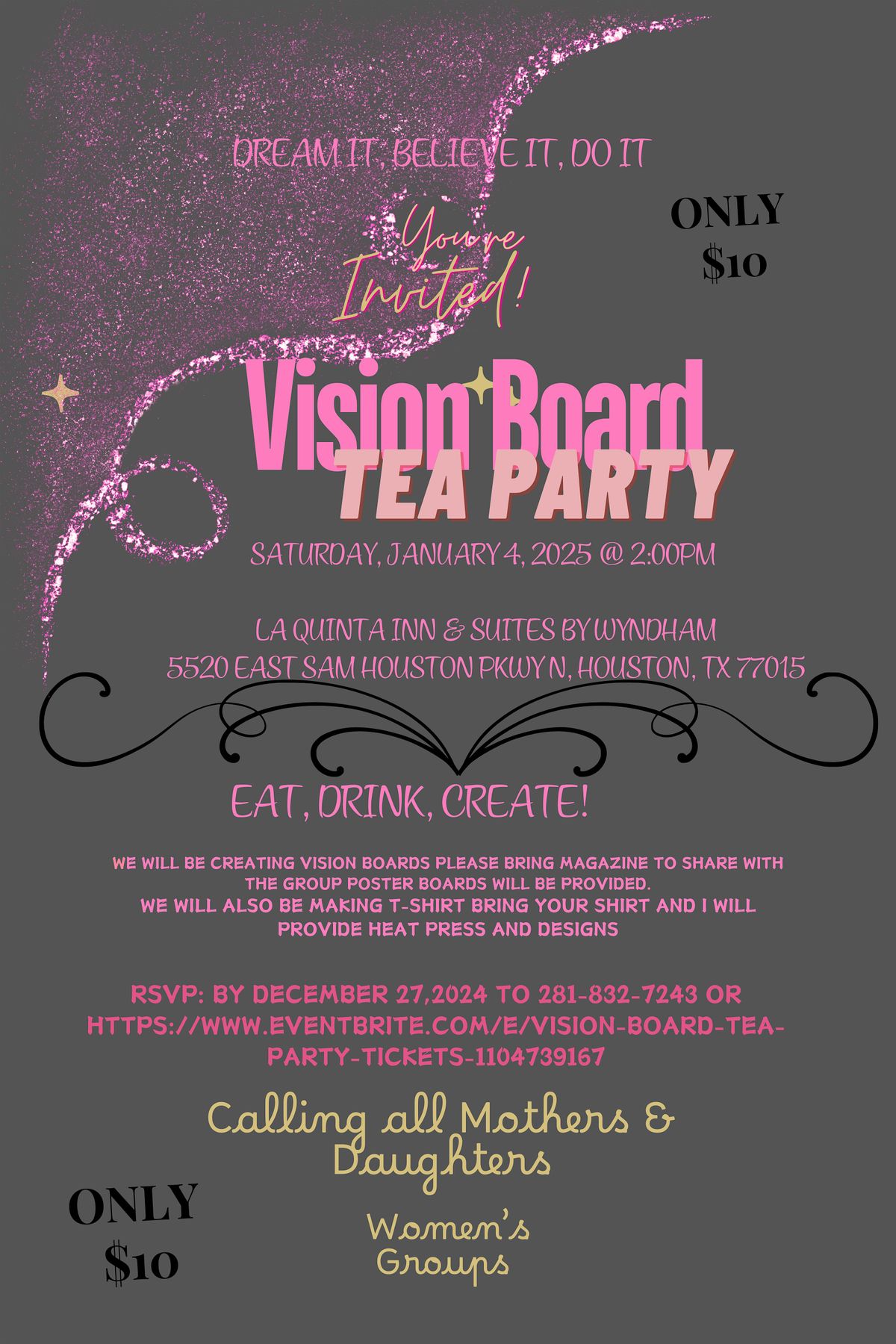 Vision Board Tea Party